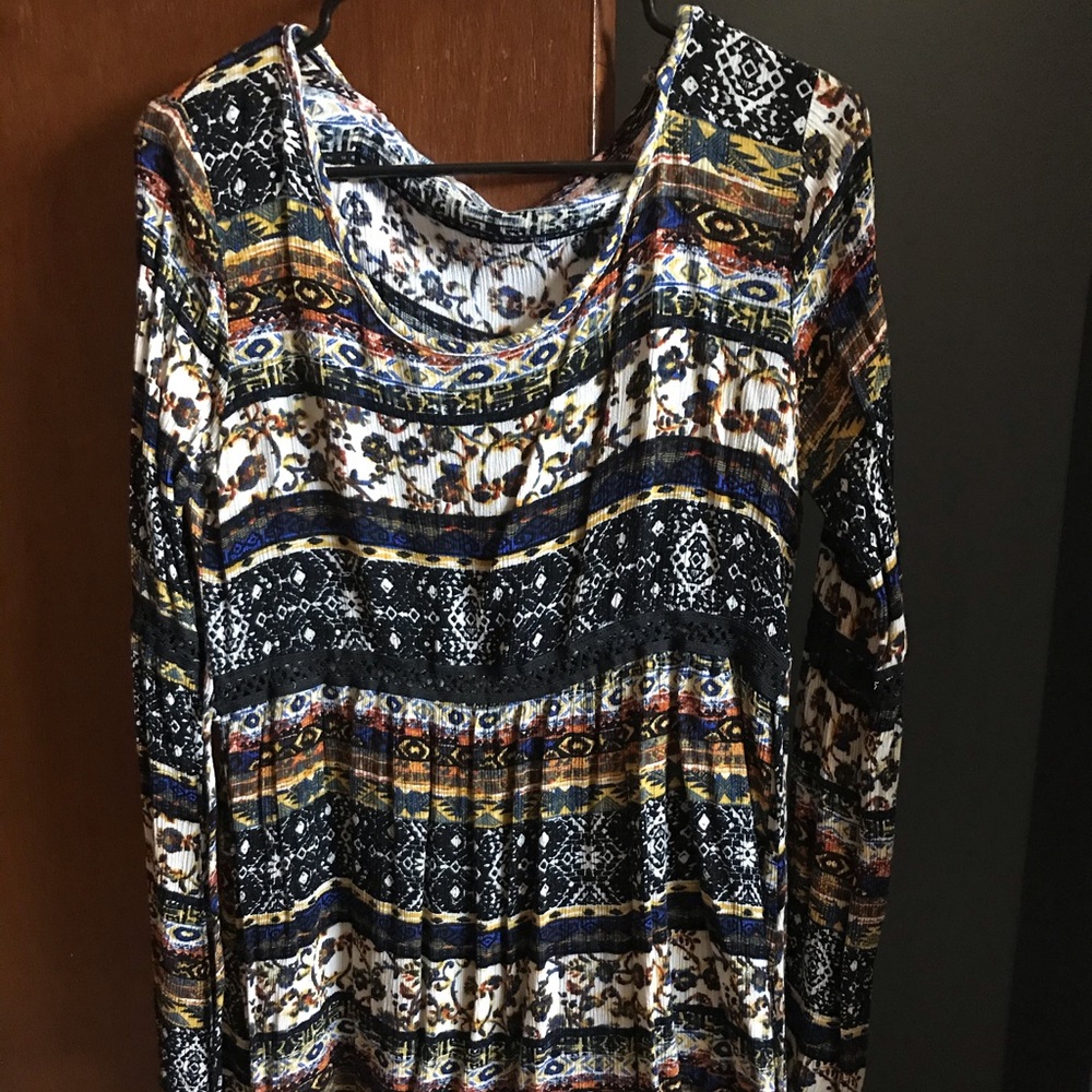 Multicolor Flowy Dress